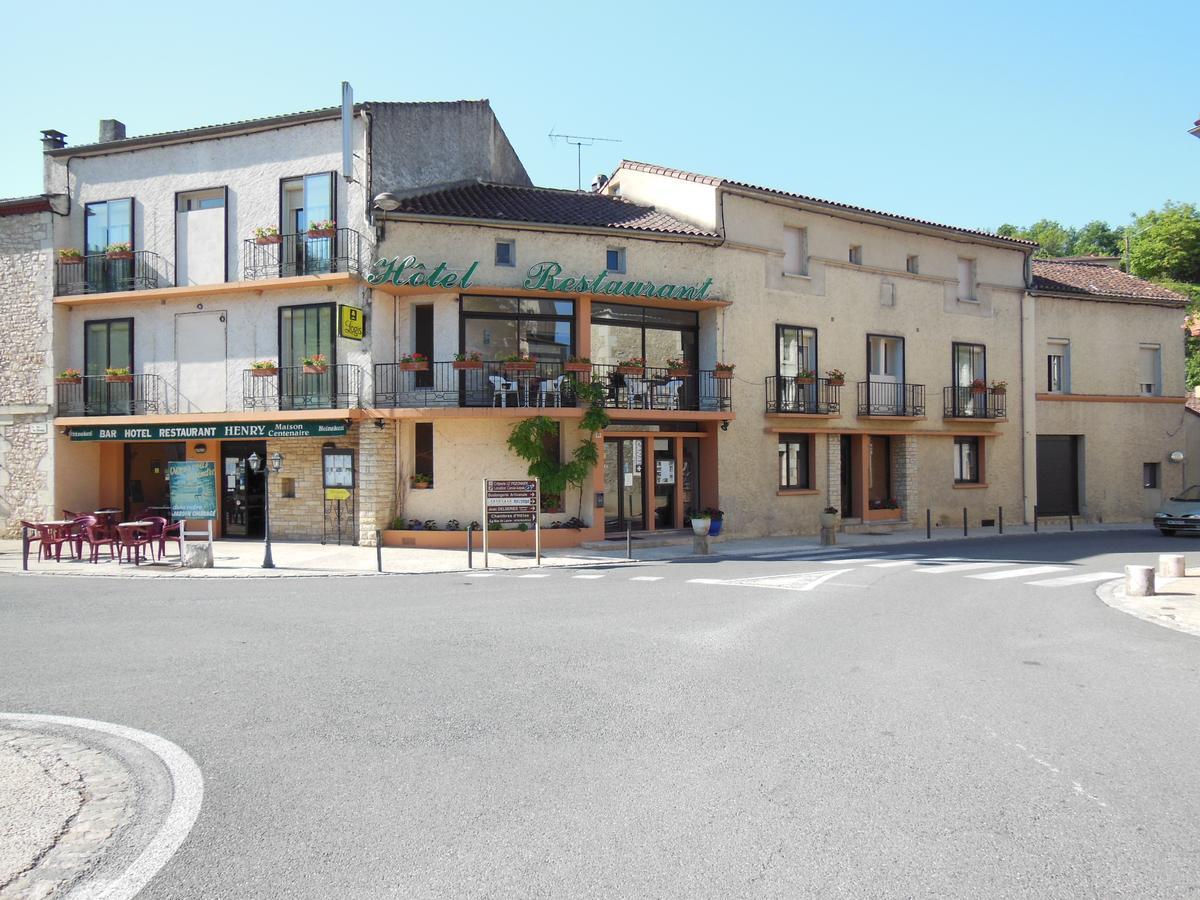 Hôtel restaurant HENRY Puy-lʼÉvêque Exterior foto